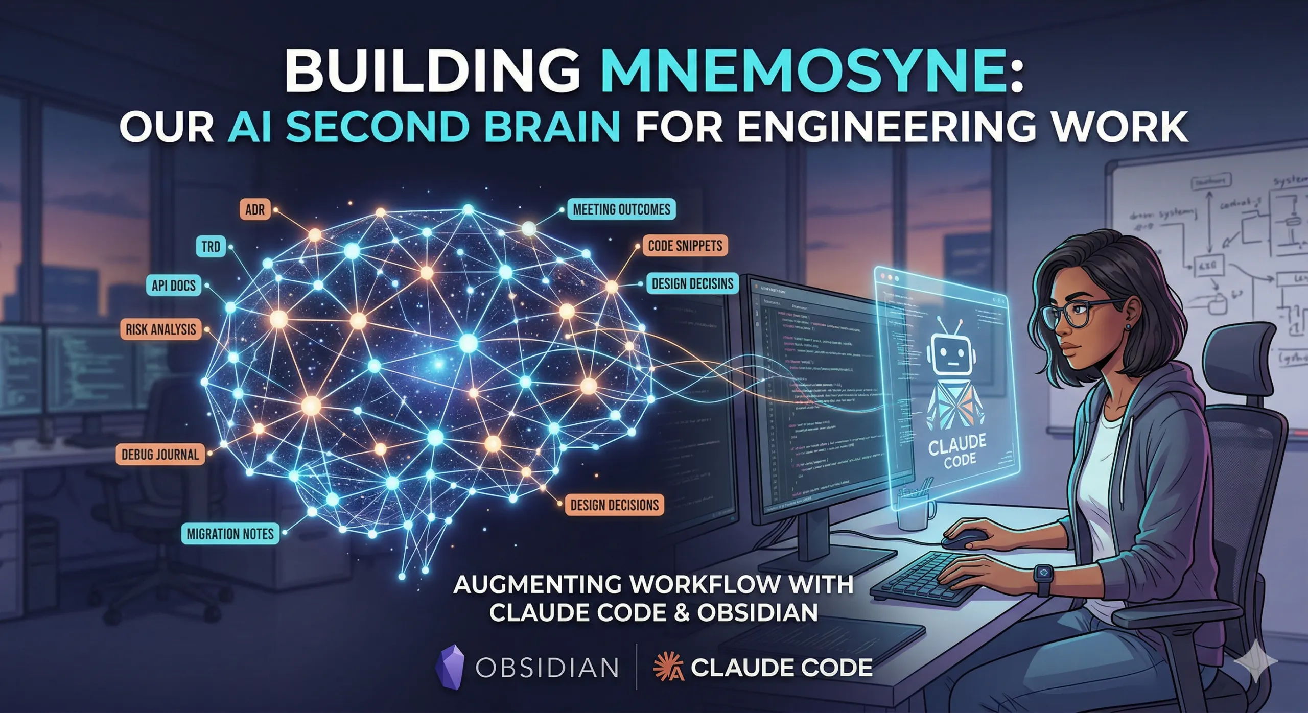 Building Mnemosyne, our AI second brain for engineering work: How to give AI context from previous sessions